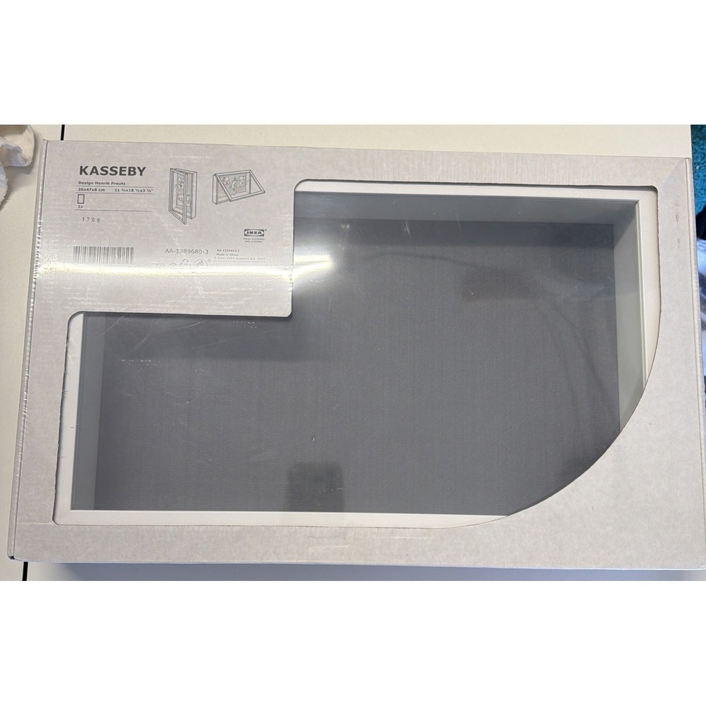 Sealed IKEA KASSEBY WALL DISPLAY UNIT‎ 502.647.53 HENRIK PREUTZ Shadow Box Frame